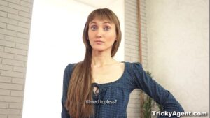 סרטי סקס Tricky Agent – Assfucked Christie B with her bf downstairs